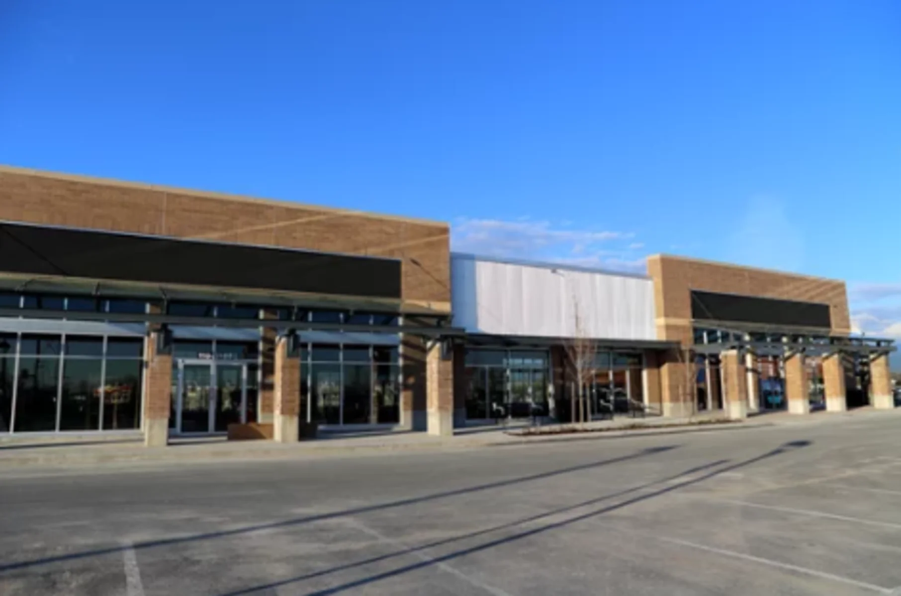 Houston commercial buildings used as temporary investment sales imagery