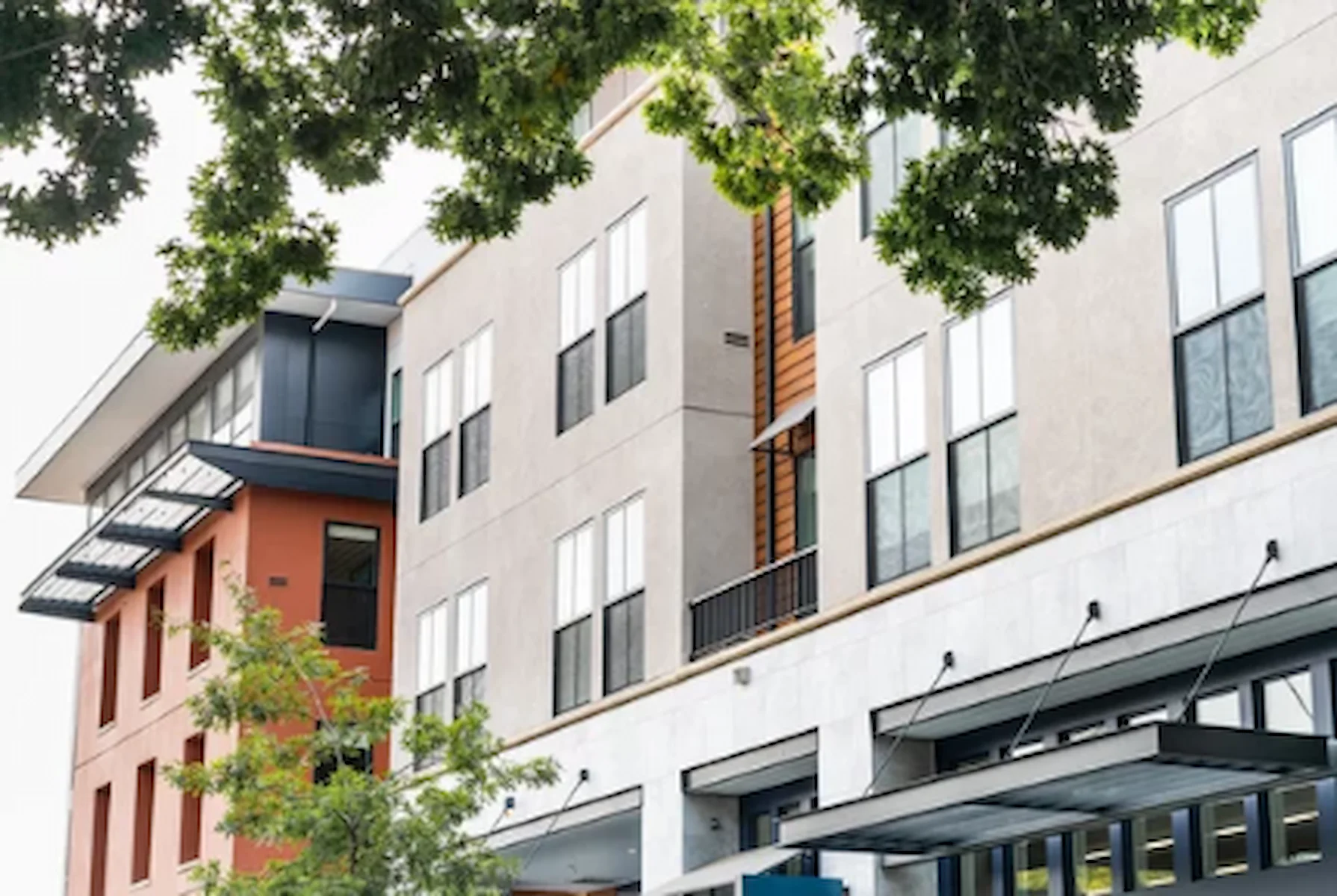 Houston commercial buildings used as temporary multifamily imagery